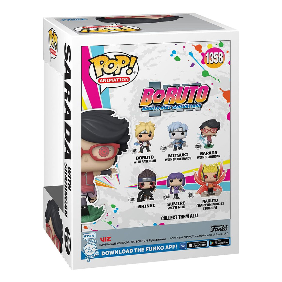 Boruto: Naruto Next Generations - Sarada Uchiha (Sharingan & Chidori) - Funko POP! #1358 - 10cm