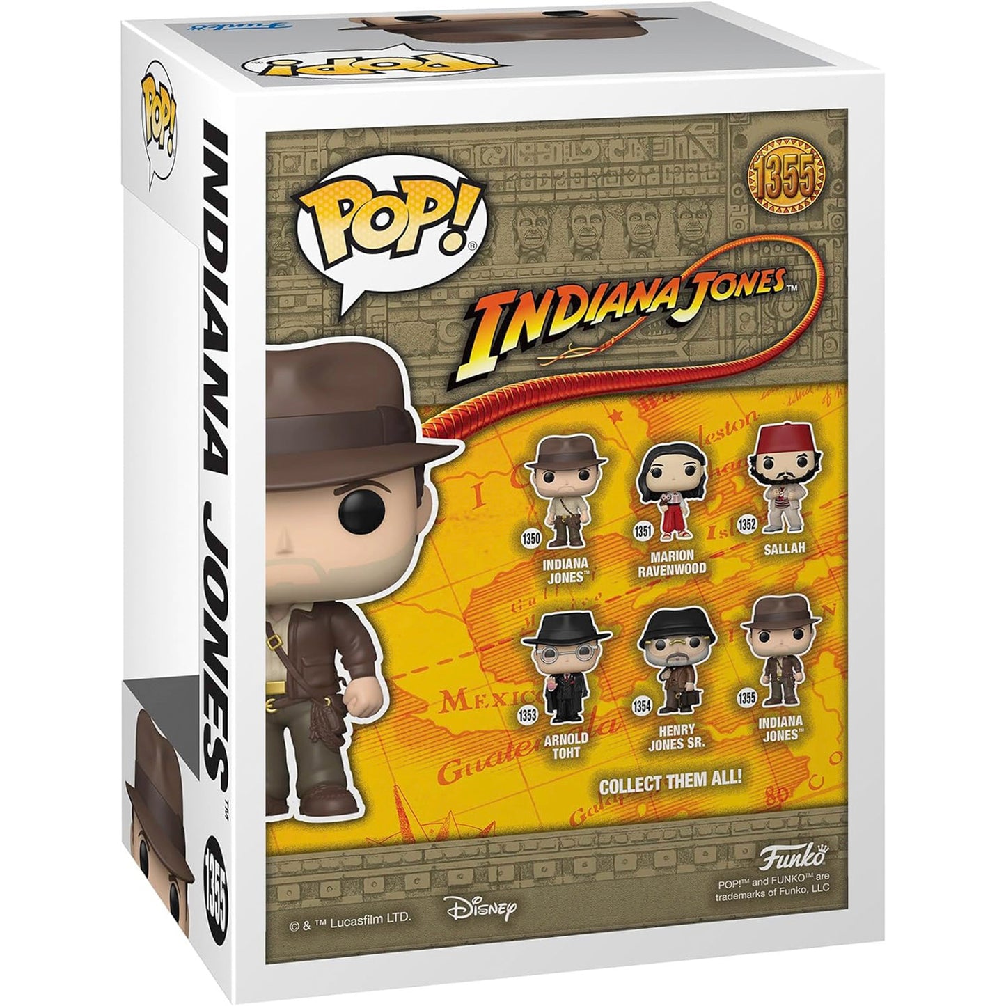 Indiana Jones: Raiders of the Lost Ark - Indiana Jones (mit Jacke) - Funko POP! #1355 - 9,5cm