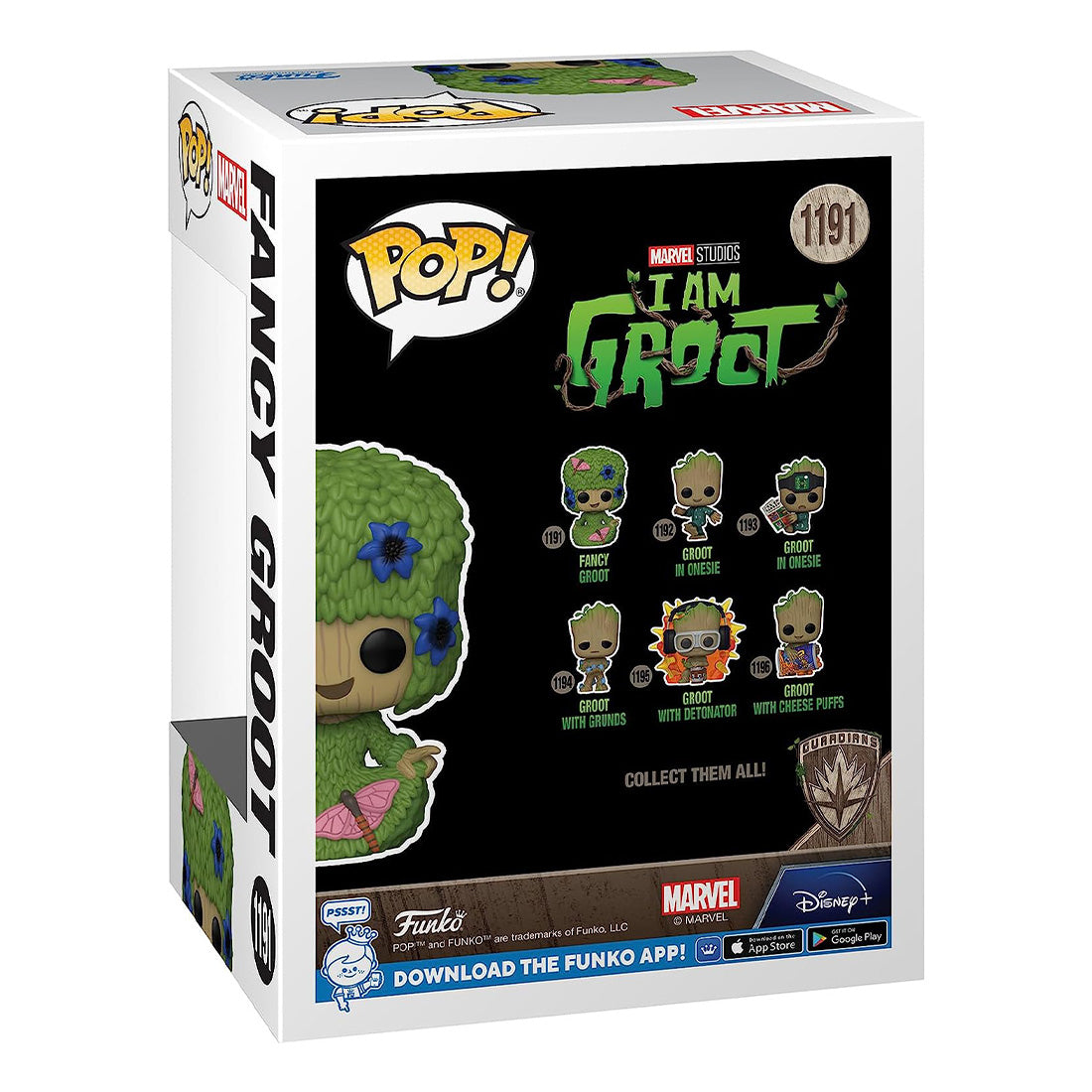 I am Groot - Fancy Groot - Funko POP! Marvel Vinylfigur #1191 - 10 cm – Funko