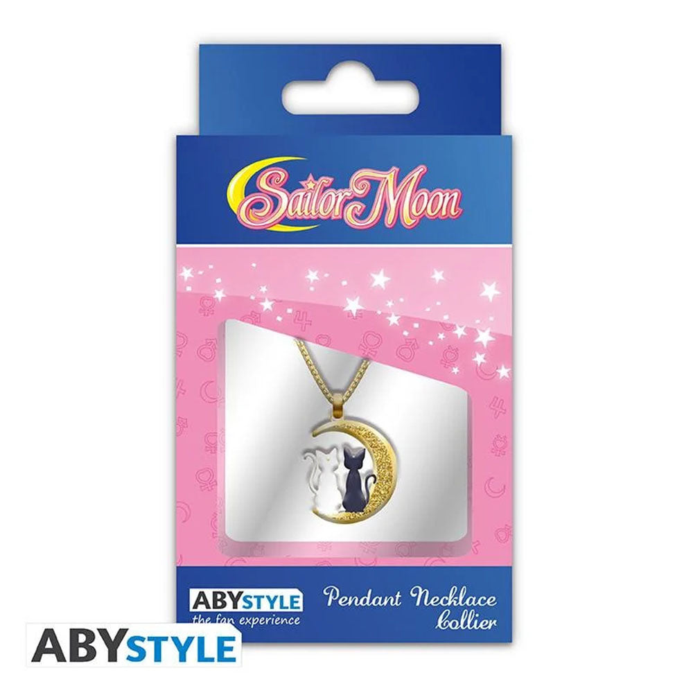 Sailor Moon - Luna und Artemis - Halskette mit Anhaenger - 53cm - ABYstyle