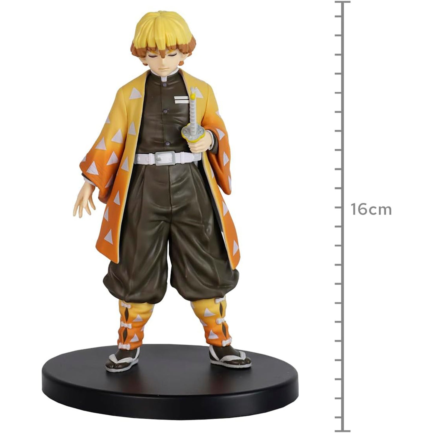 BANDAI Zenitsu Agatsuma bei Donneratmung, Demon Slayer Kimetsu no Yaiba Sammelfigur, BP19693P, 15 cm