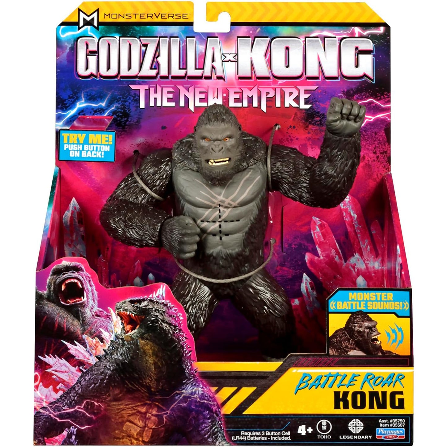 Kong 18 cm, Godzilla x Kong: The New Empire Actionfigur - Boti