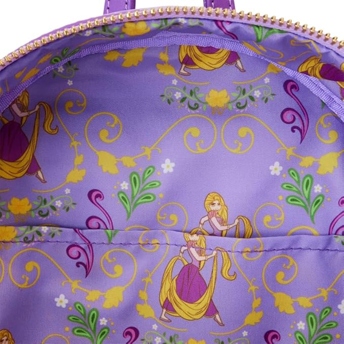 Loungefly WDBK3672 DISNEY PRINCESS RAPUNZEL LENTICULAR MINI BACKPACK
