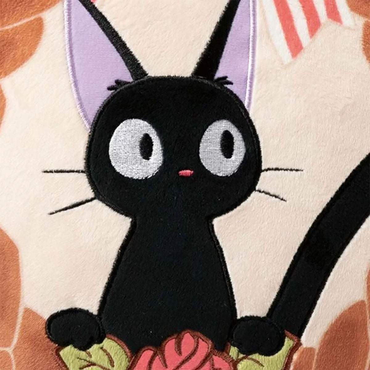 Kiki's Delivery Service - Jiji im Brotkranz - Premium Kuschelkissen - 35cm