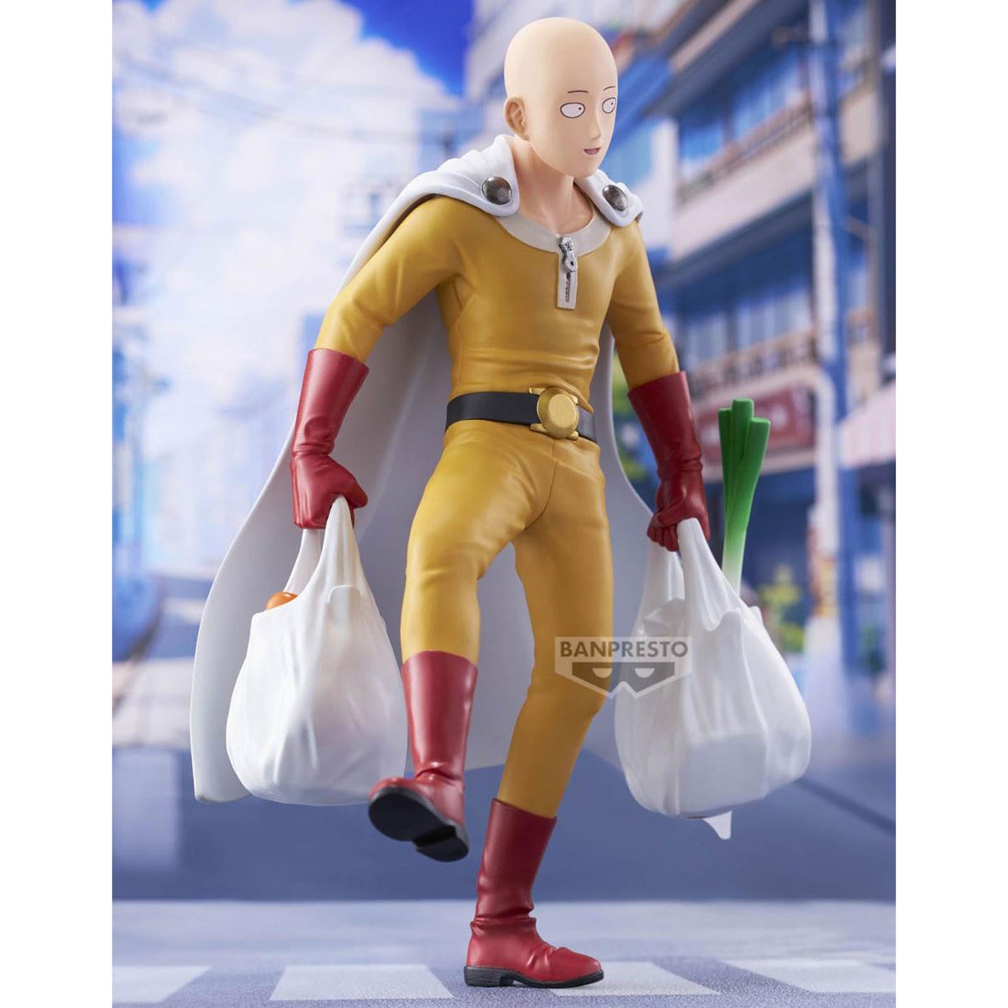 One Punch Man - Saitama - One Punch Life Figur - 20cm - Banpresto