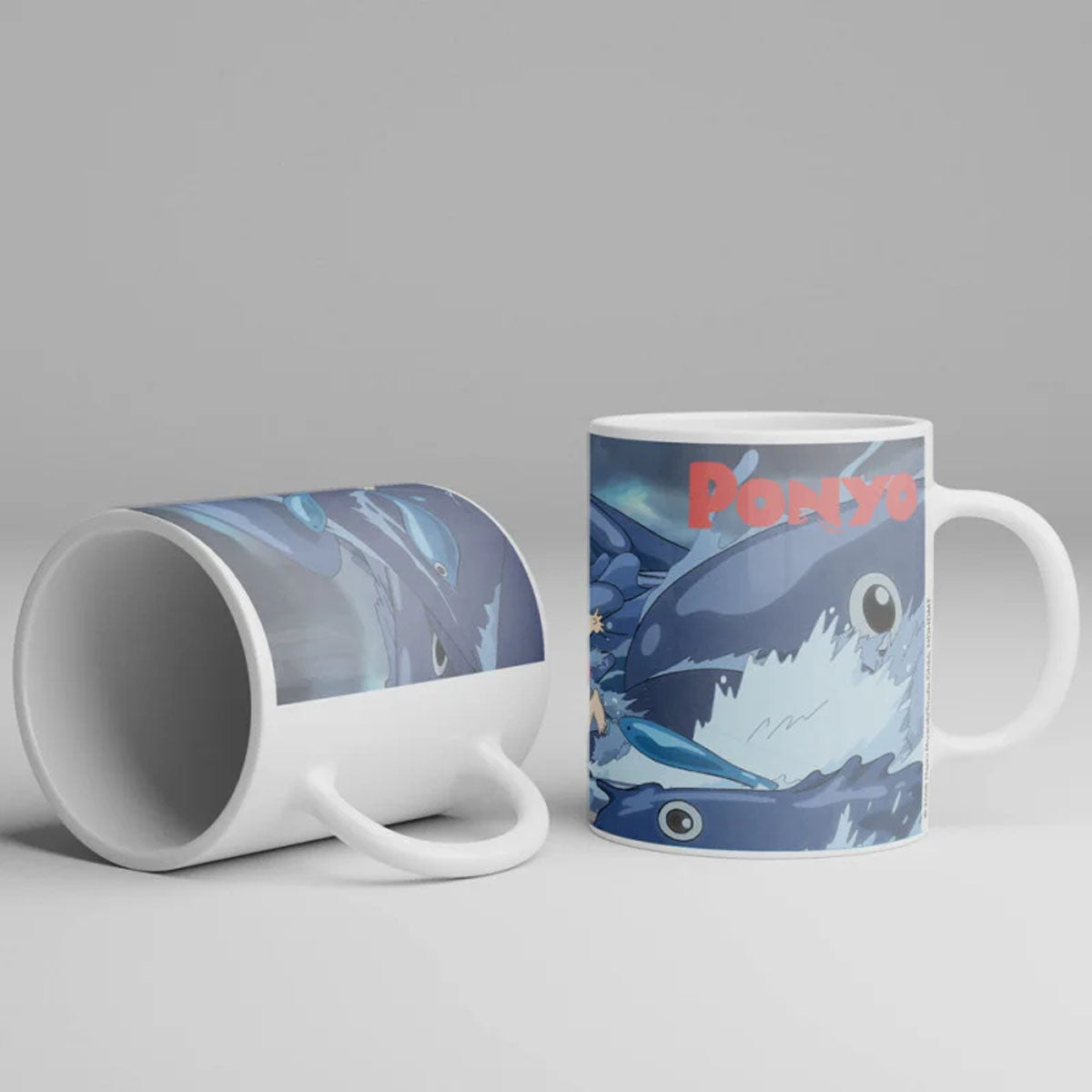 Ponyo on the Cliff - Ponyo auf der Welle - Keramik Tasse - 340ml - Semic