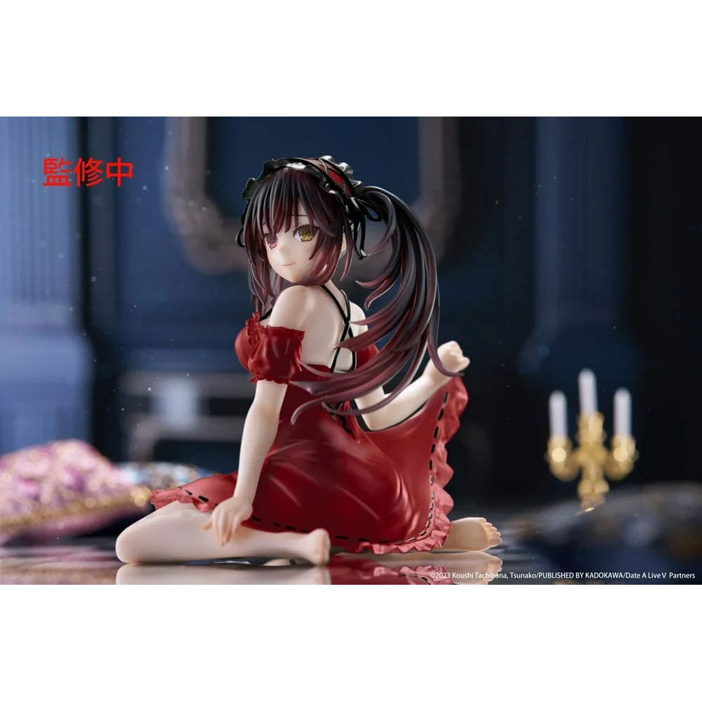 Date A Live V - Kurumi Tokisaki (Nightwear Ver. Renewal) - Desktop Cute Figure - 13 cm - Taito