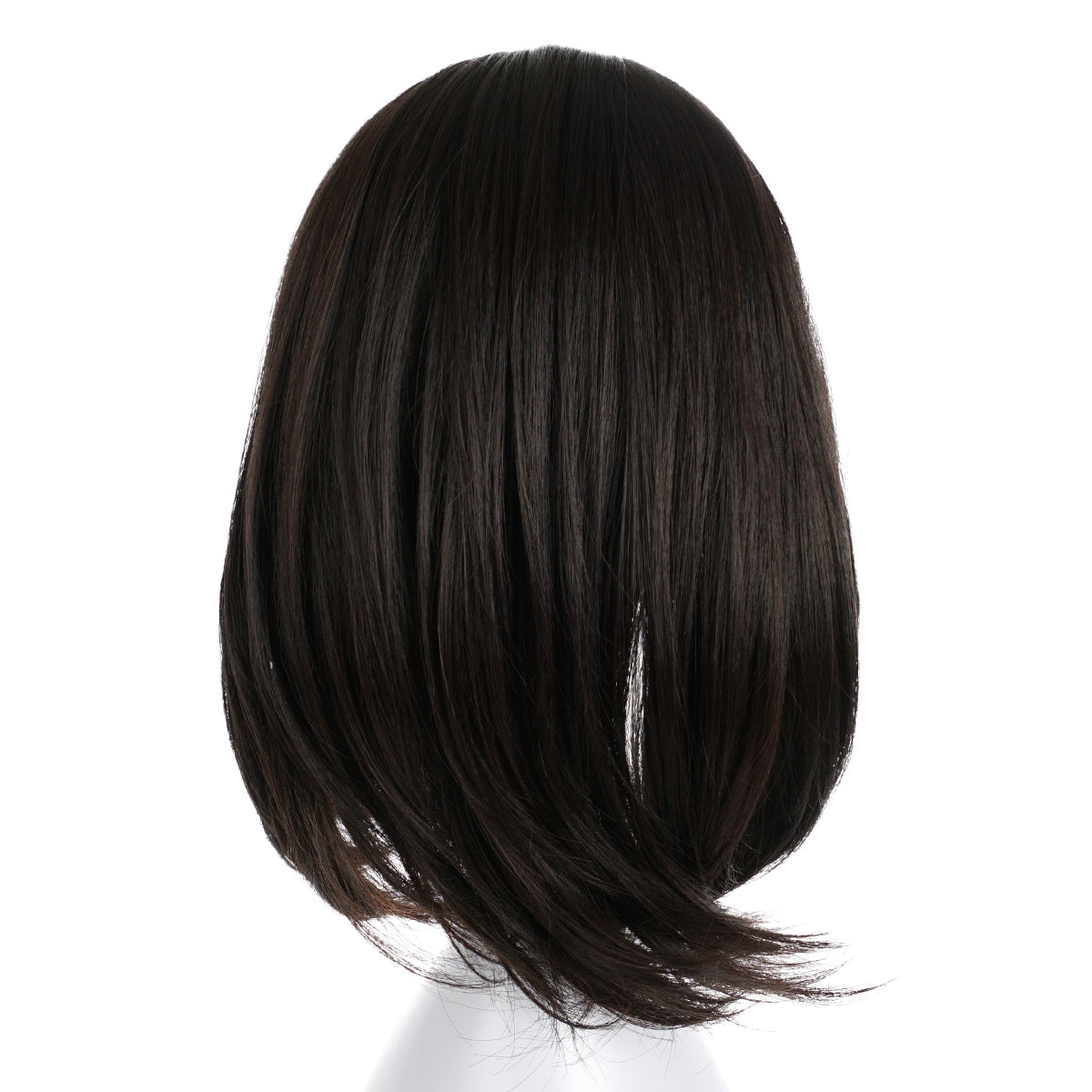 Alita: Battle Angel - Alita - Cosplay Perücke Dunkelbraun - 40 cm - CoolChange