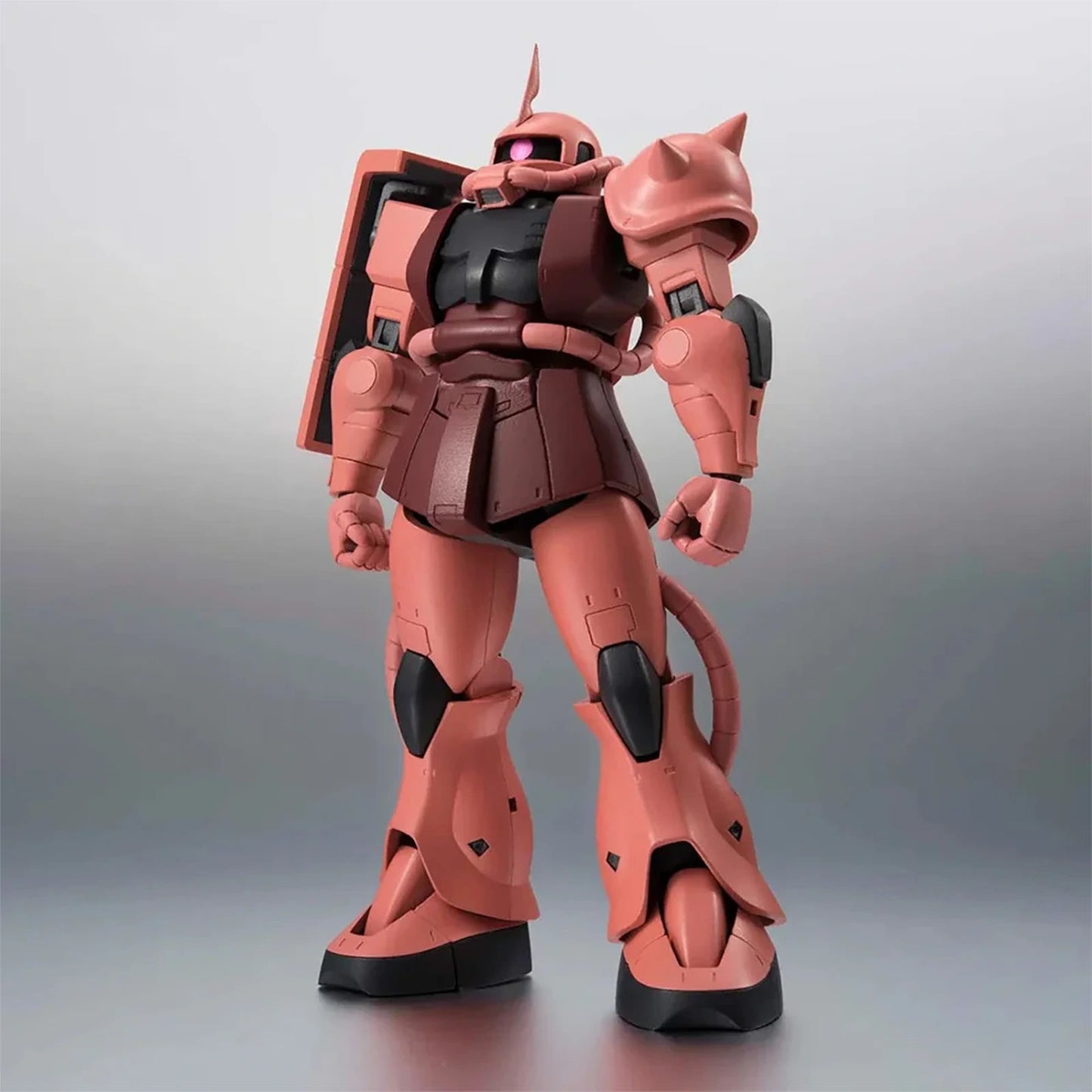 BANDAI MS-06S Zaku II Char’s Custom Model Version A.N.I.M.E, Mobile Suit Gundam Sammelfigur, 13 cm
