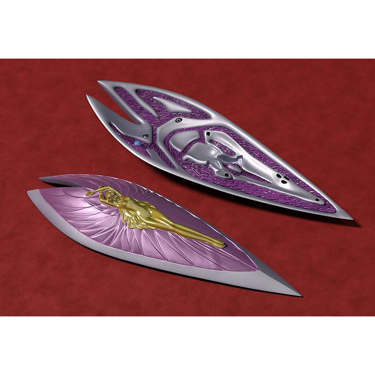 Sirbine PLAMAX, Aura Battler Dunbine Plastic Model Kit, 15 cm