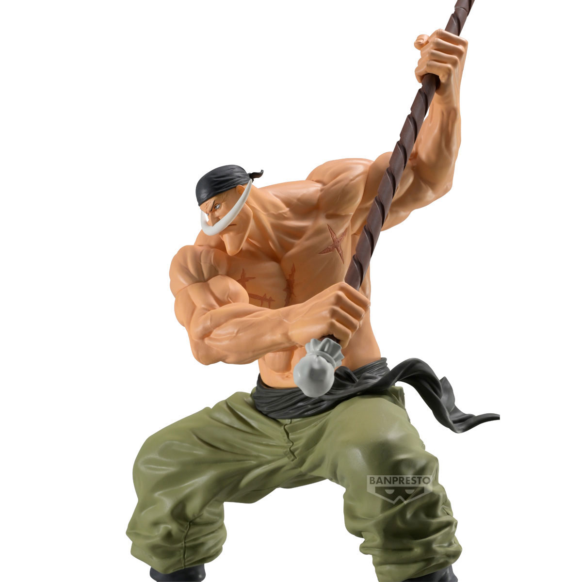 BANDAI Edward Newgate mit Naginata, One Piece Sammelfigur, 21 cm