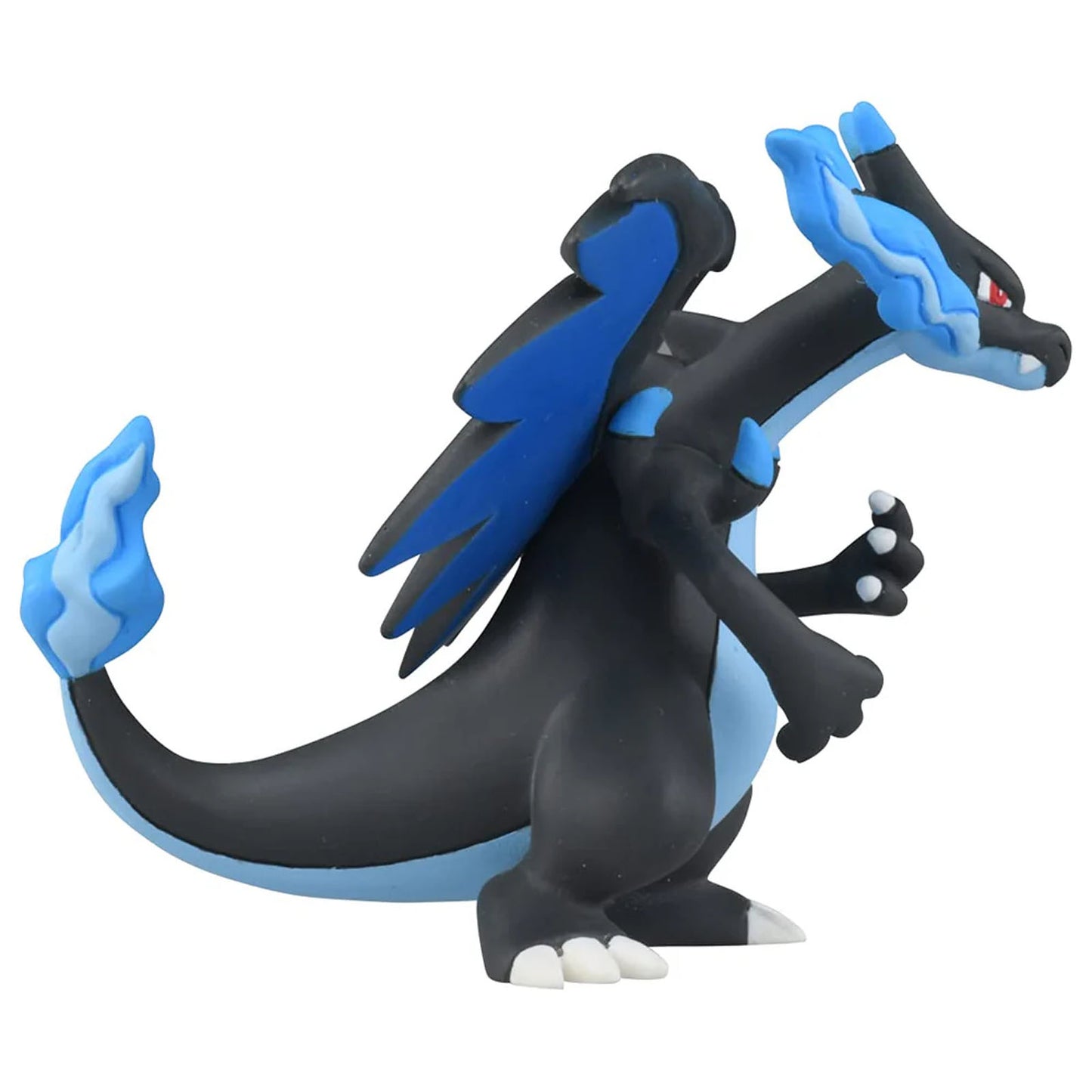 Takara TOMY Mega-Glurak X mit blauen Flammen | PoKéMoN Sammelfigur | 5 cm