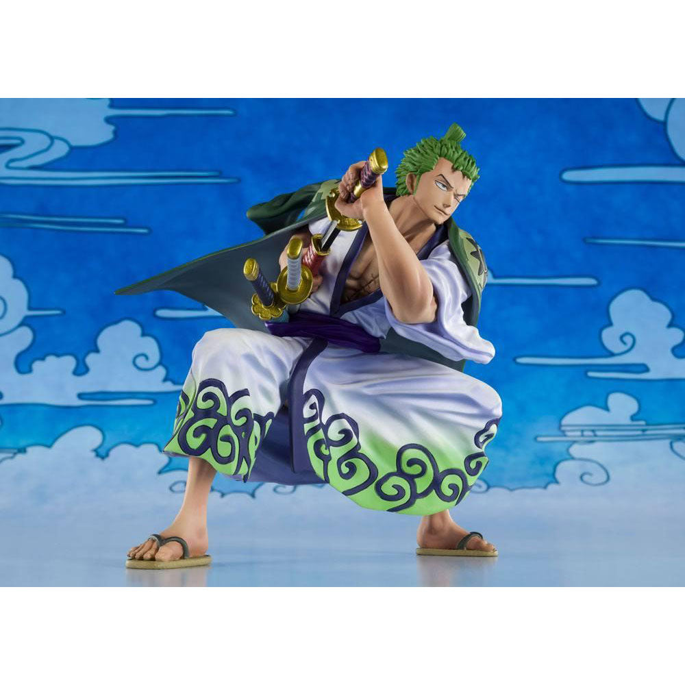 One Piece - Roronoa Zoro (Zorojuro) - FiguartsZERO - 14 cm - Statue - Bandai