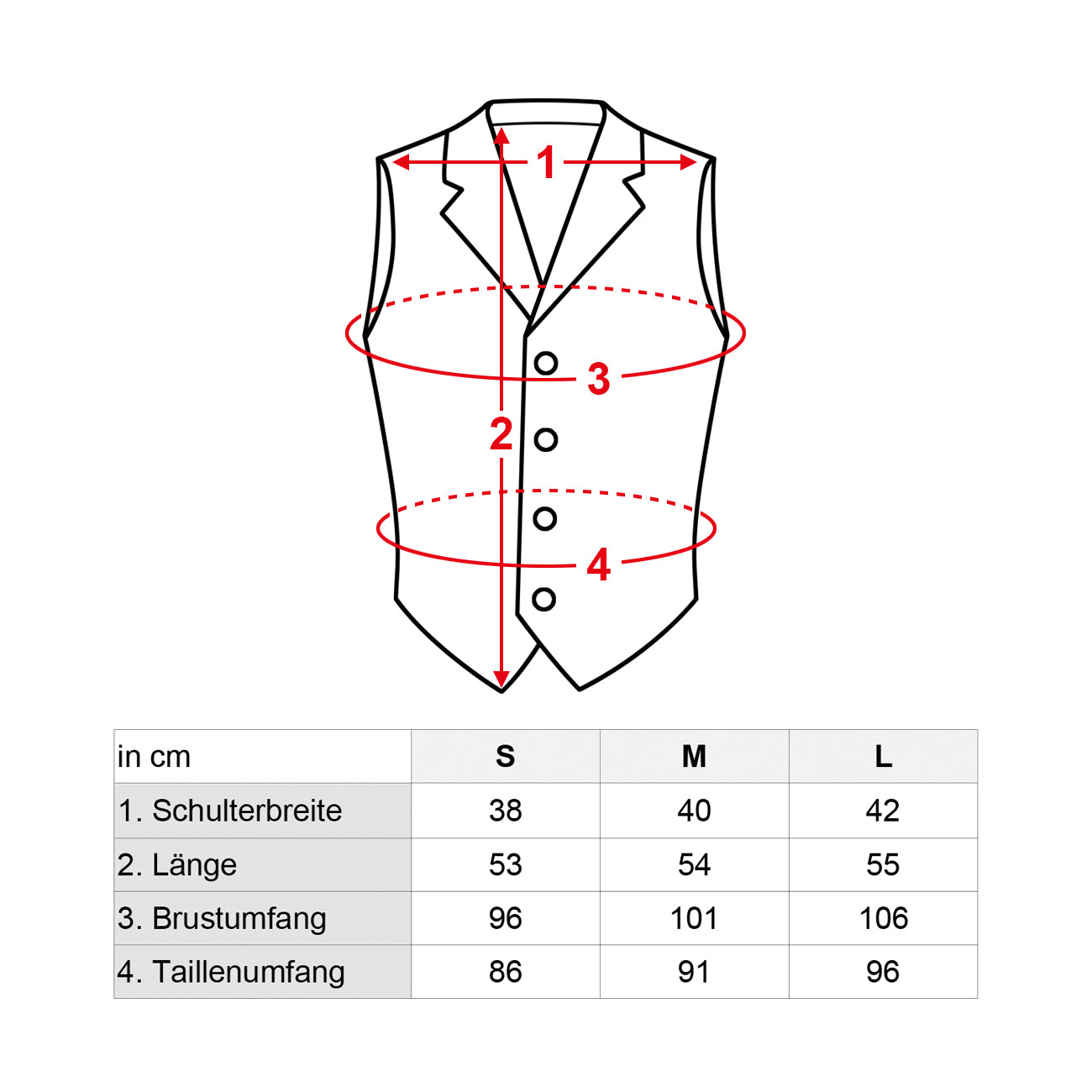 Joker - Grüne Weste für Mörder-Clown & Meisterkrimineller Kostüme - Größen S - L