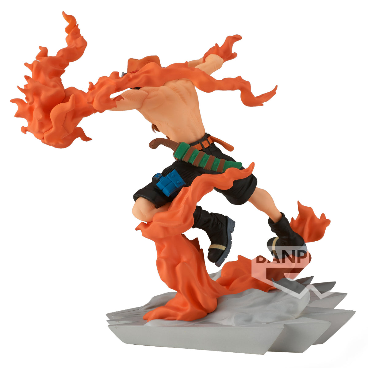 One Piece - Portgas D. Ace - Figur Senkozekkei - 9 cm - Banpresto