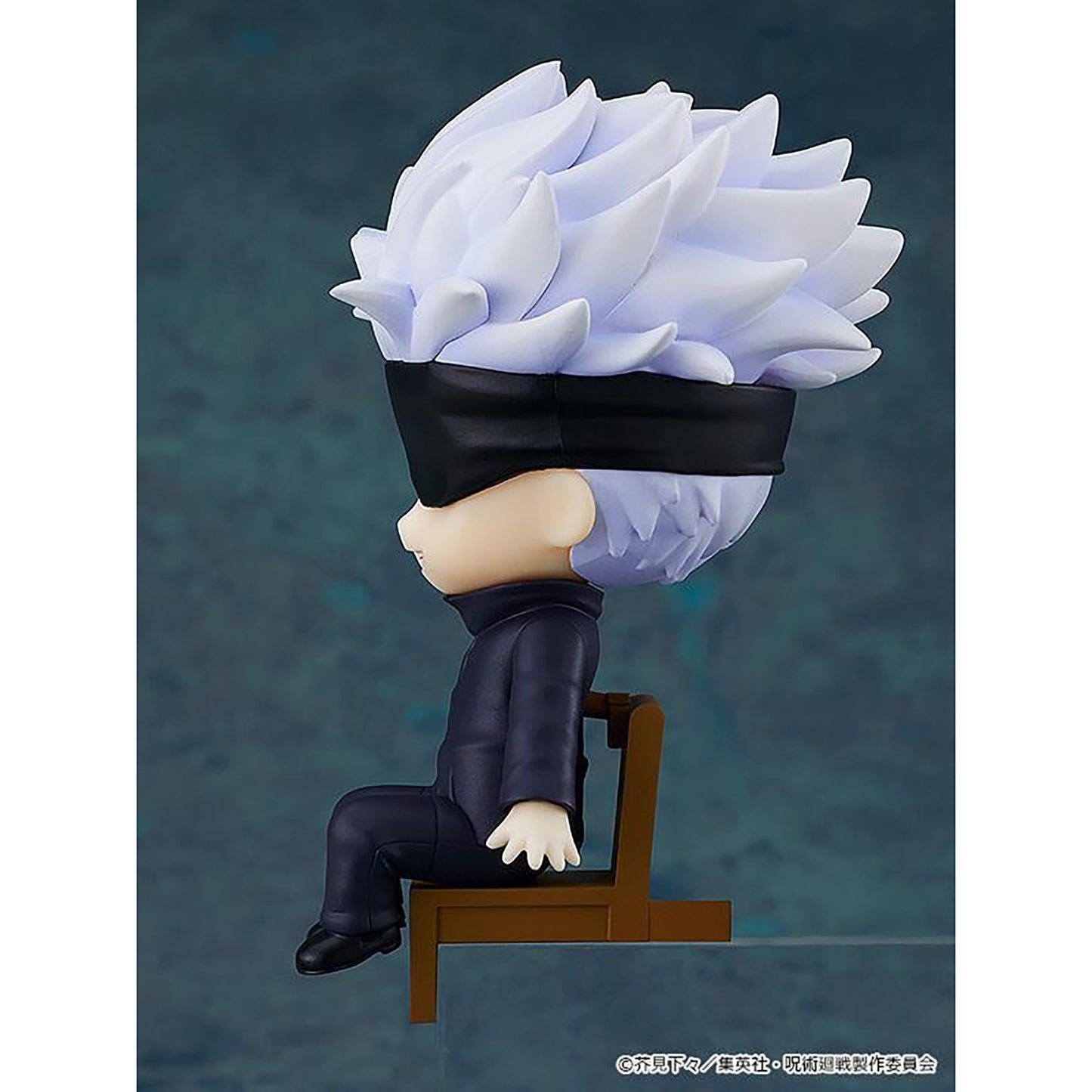 Good Smile Company Satoru Gojo auf Stuhl, Jujutsu Kaisen Sammelfigur, 9 cm