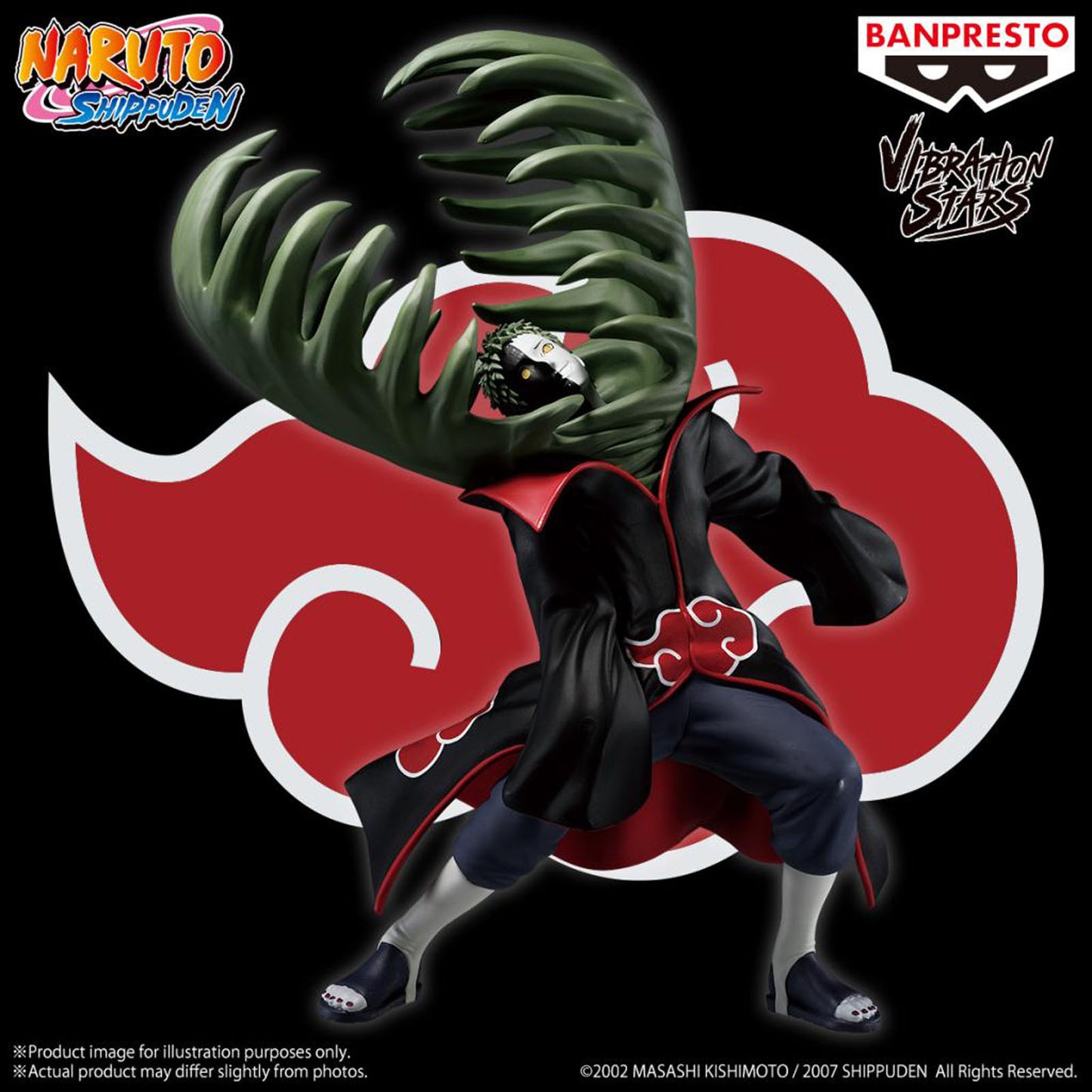 BANDAI Zetsu mit Pflanzenkörper, Naruto Shippuden Sammelfigur, 15 cm