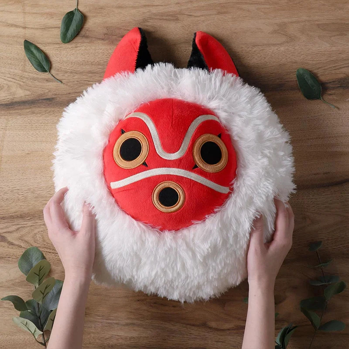 Princess Mononoke - Sans Maske - Plüsch-Kissen - 41x35cm - Sun Arrow