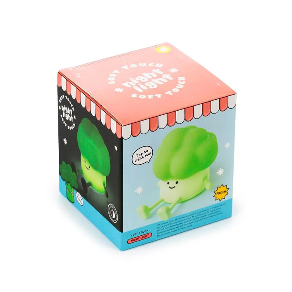 Kawaii - Foodiemals Broccoli - LED Nachtlicht mit Handyhalterung - 11cm - Puckator