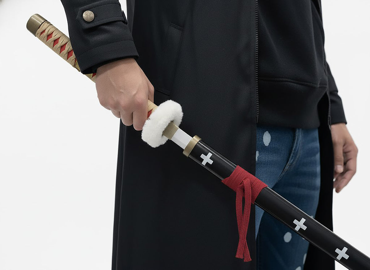 One Piece - Trafalgar Law - Kikoku Holzschwert mit Scheide - 94 cm - CoolChange