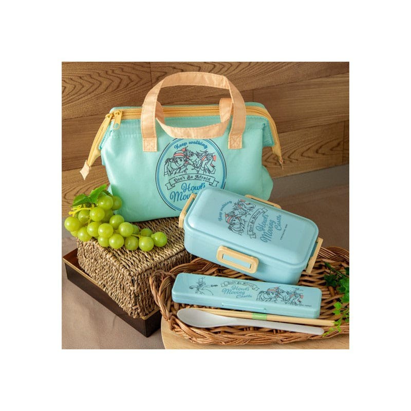 Das wandelnde Schloss - Don't Be Afraid - Lunchbox mit 4 Clips - 530 ml - Skater