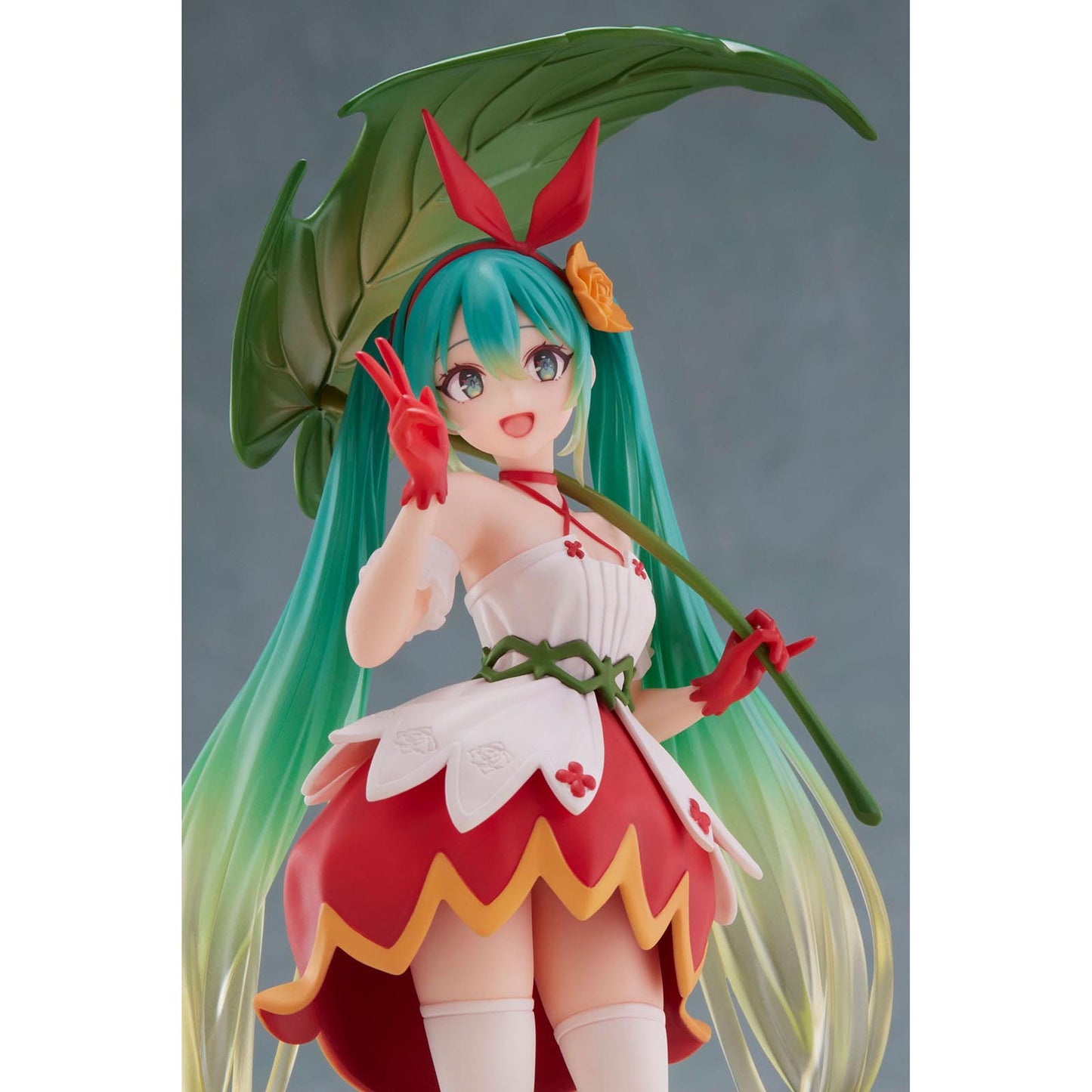 Vocaloid - Hatsune Miku Wonderland Thumbelina Figur - 18cm - Taito