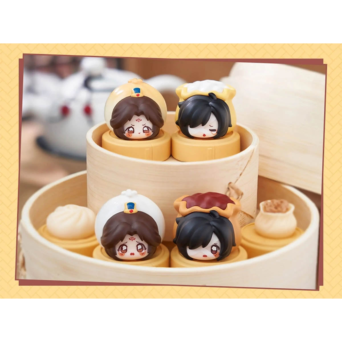 Heaven Official's Blessing - "Dim Sum Dice Series" Mini Sammelfigur - Blind Box - Einzelbox - miHoYo