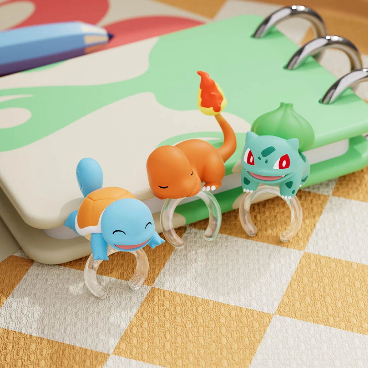 Pokémon - Hug Ring - PVC Figure Ring Blind Box - Single Box - 4 cm - Holly Box