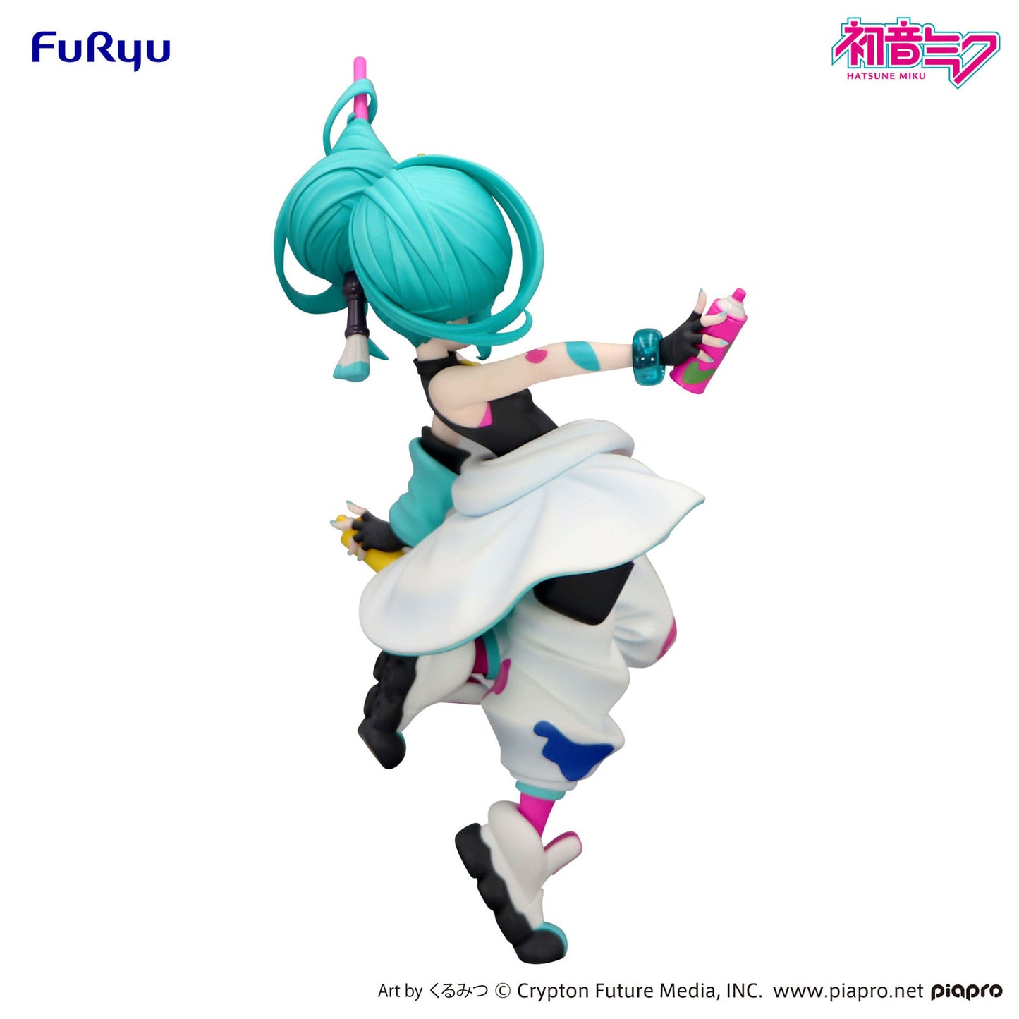 Furyu Hatsune Miku Trio-Try-iT PVC Statue Miku Paint Girl 19 cm