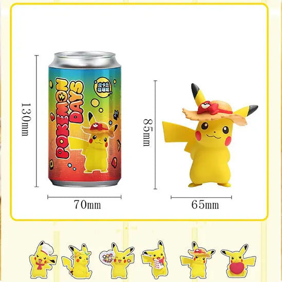 Pokémon - Pokémon Days Pikachu Tin Can - Blindbox - Einzelbox - Holly Box