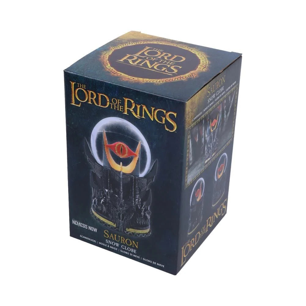Der Herr der Ringe - Sauron: Das Auge von Mordor - Schneekugel - 18 cm - Nemesis Now