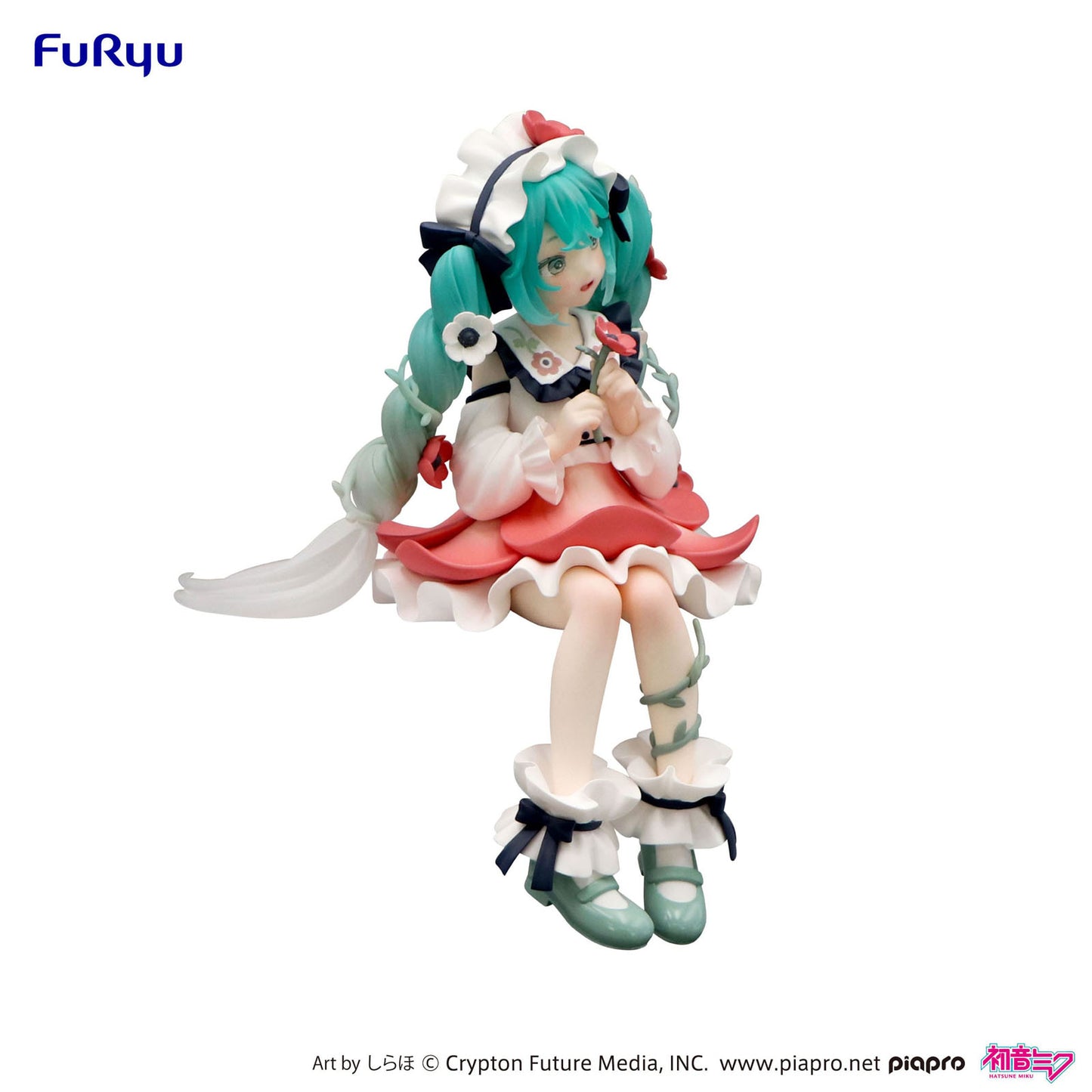 FuRyu HATSUNE MIKU FLOWER FAIRY ANEMONE NOODLE STOPPER FIGUR