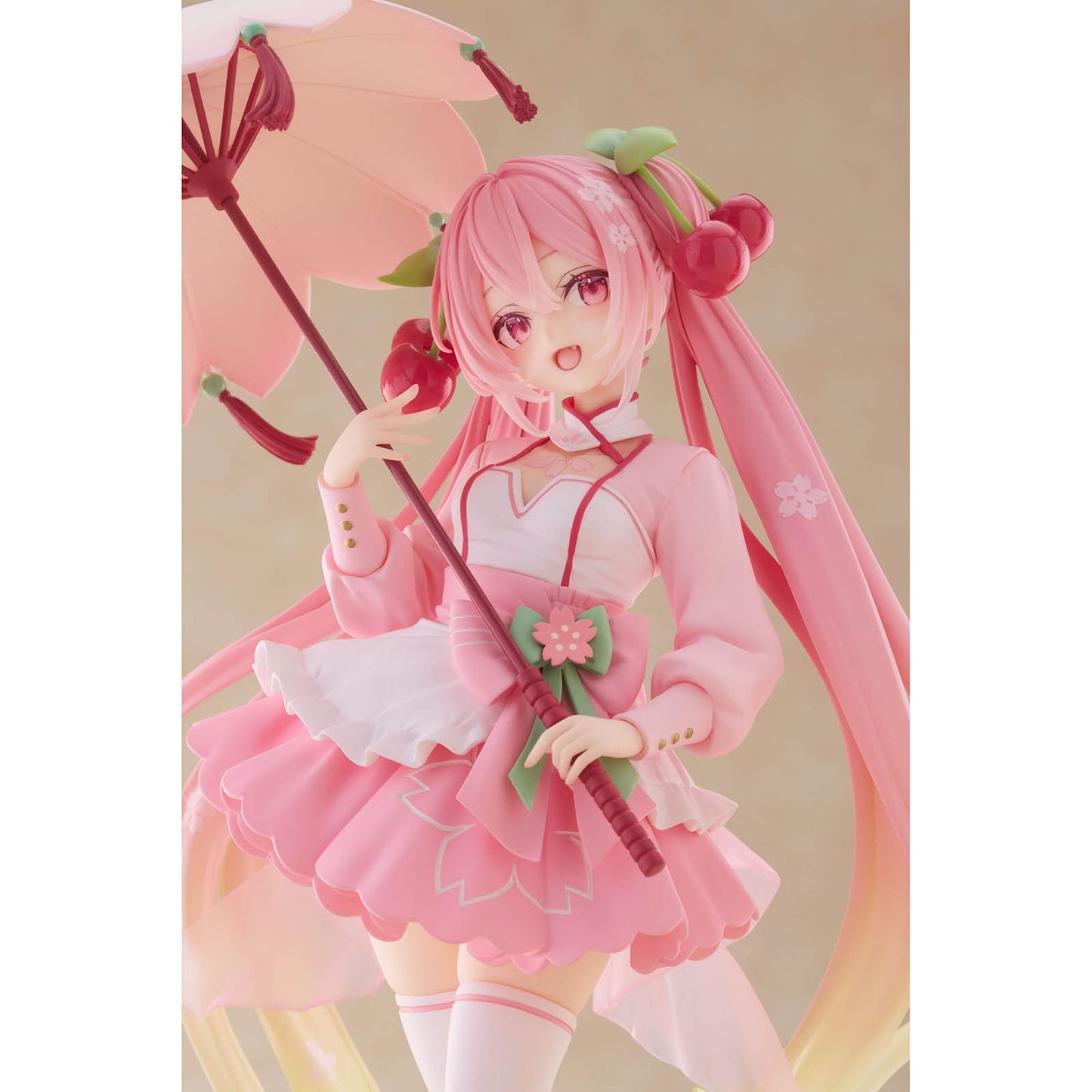 Hatsune Miku - Sakura Miku: Sakura Dress Ver. - AMP+ Prize Figur - 21cm - Taito