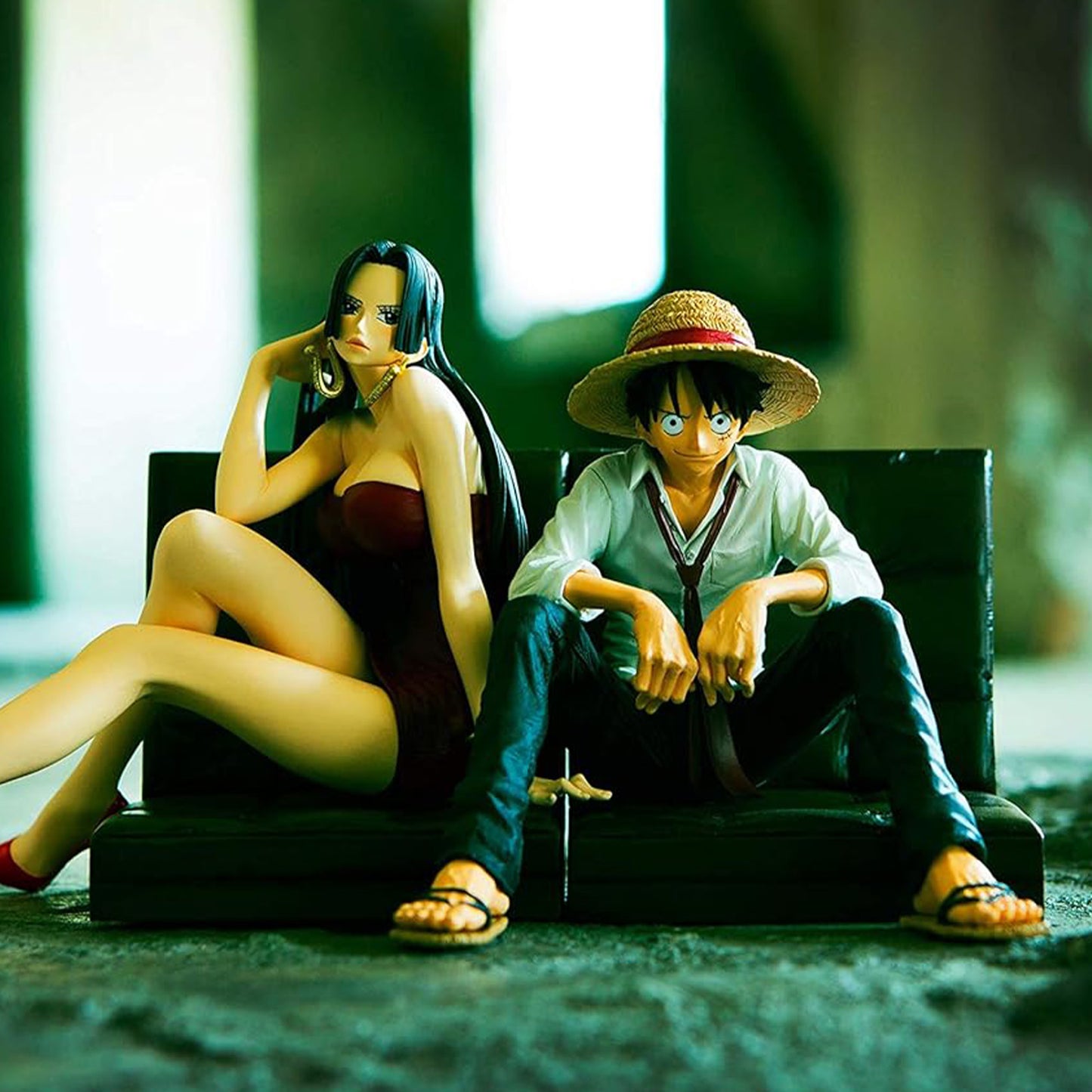 One Piece - Monkey D. Ruffy - Creator x Creator Ver.A Figur - 15cm - Bandai Banpresto