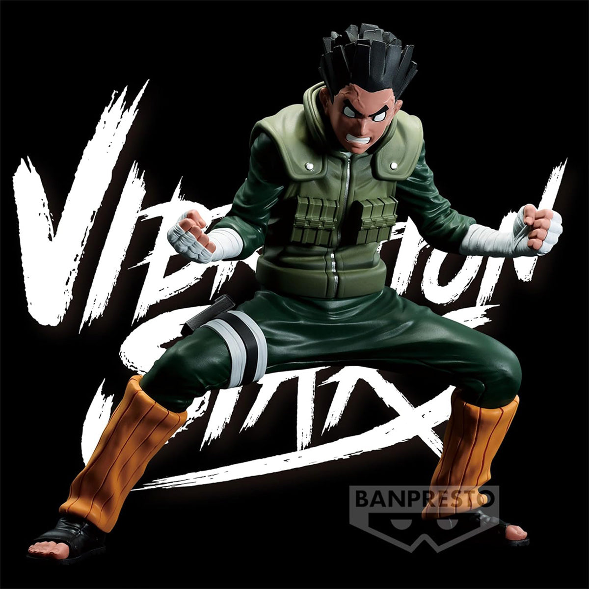 Naruto Shippuden - Rock Lee - Vibration Stars II Figur - 15cm - Bandai Banpresto