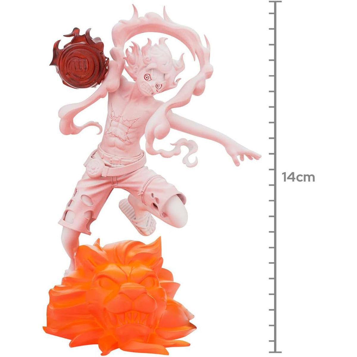 One Piece - Monkey D. Luffy Gear 5 - Senkozekkei Figur - 11cm - Bandai Banpresto