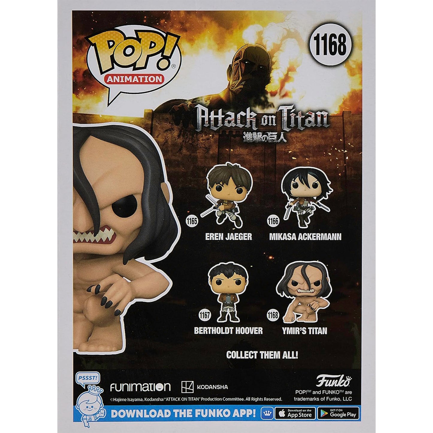 Attack on Titan - Ymir's Titan - Funko Pop! #1168 - 9,5cm