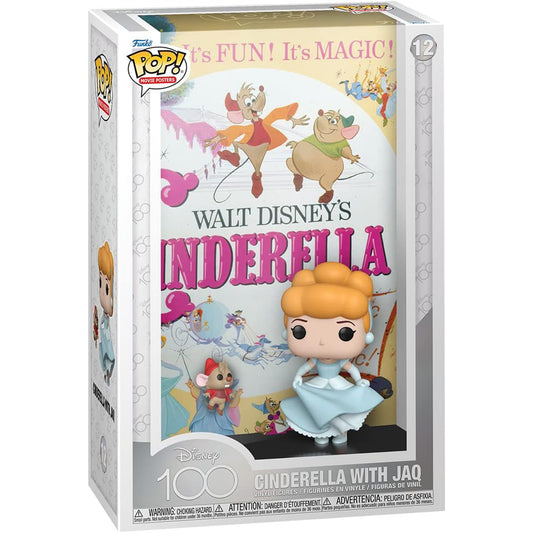 Disney - Cinderella Movie Poster - Funko Pop! #12 - 43cm
