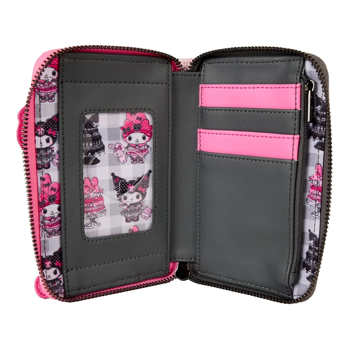 My Melody & Kuromi Portemonnaie mit Reißverschluss, Sanrio Geldbörse - Loungefly