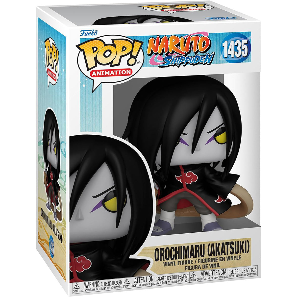 Orochimaru 1435, Naruto Shippuden: Akatsuki Mantel mit Schlange - Funko Pop!
