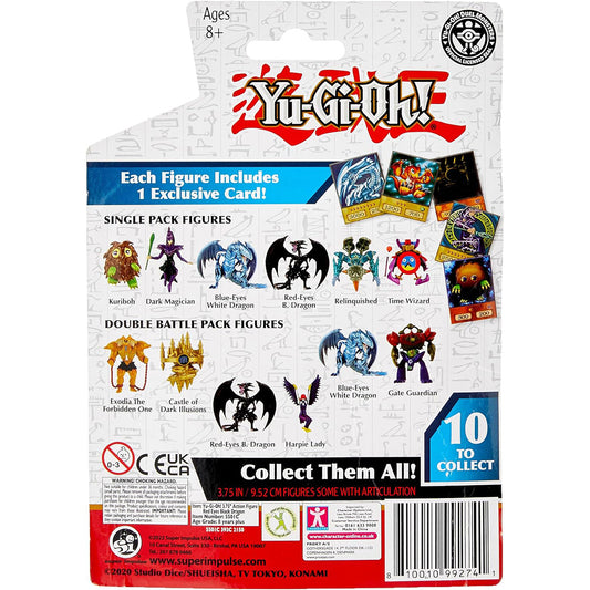 Yu-Gi-Oh! - Rotäugiger Schwarzer Drache - Sammelfigur - 9,5cm - BOTI