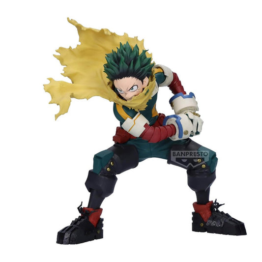 BANDAI Izuku Midoriya mit wehendem Umhang, My Hero Academia Sammelfigur, BP29195P, 18 cm