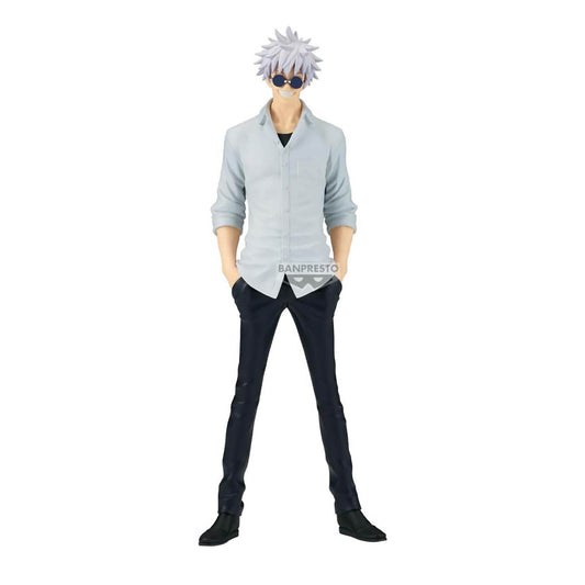 BANDAI Satoru Gojo mit Sonnenbrille, Jujutsu Kaisen Sammelfigur, BP29371P, 22 cm