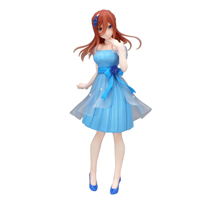 FuRyu The Quintessential Quintuplets Trio-Try-iT PVC Statue Nakano Miku Pastel Dress Ver. 21cm