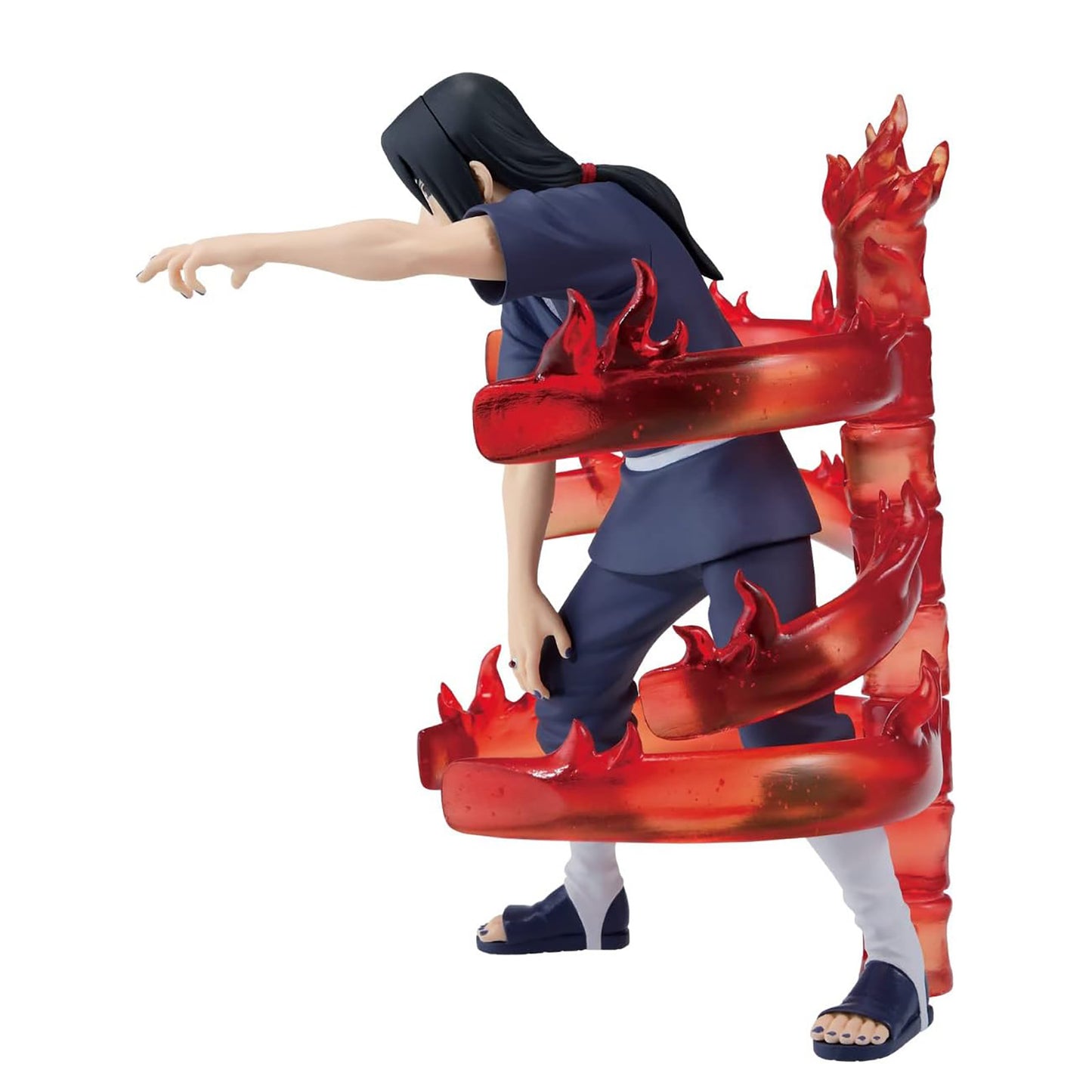 BANDAI Banpresto Figur, Naruto Shippuden Uchiha Itachi, Akatsuki, Effectreme, Susanoo, Kampfpose