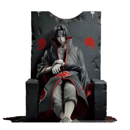 BANDAI Itachi Uchiha The Brush Tones Diorama, Naruto Shippuden Sammelfigur, BAN19199, 17 cm