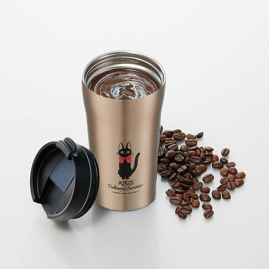 Super Compact Edelstahl-Kaffeebecher 360ml Jiji, Kikis kleiner Lieferservice - Skater