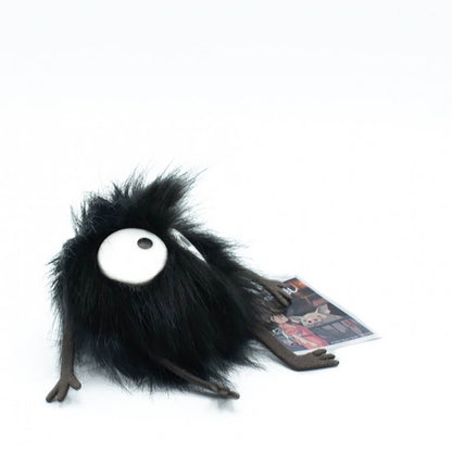 Spirited Away - Rußmännchen (Susuwatari) - Plüschfigur mit Saugnapf - 10cm - Semic
