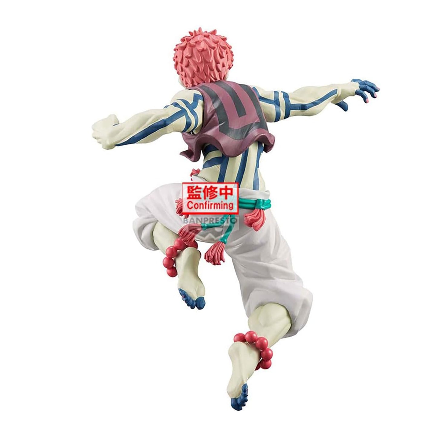 BANDAI Akaza mit Tätowierungen, Demon Slayer  Kimetsu no Yaiba Sammelfigur, 13 cm