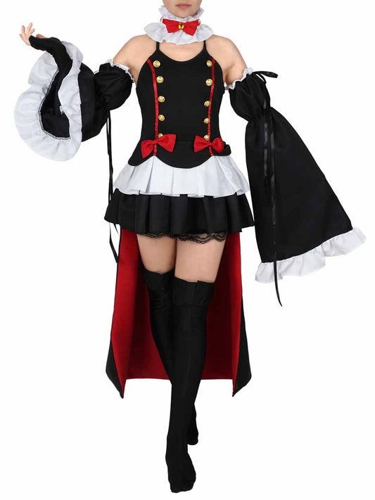 Vampir Cosplay Kostüm von Krul Tepes für Seraph of the End Fans, Größen: S - L
